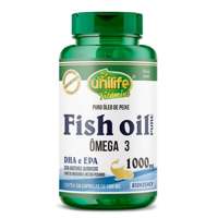 Fish Oil Ômega 3 1000mg 120 Cápsulas Unilife