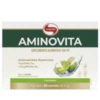 Aminovita Limão Caixa com 30 Sachês de 10g Vitafor
