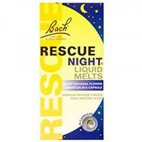 Rescue Night Liquid Melts 28 Cápsulas Florais de Bach