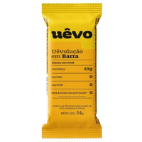 Barra de Proteína do Ovo Banana com Avelã 54g Uêvo Barra de Proteína do Ovo Banana com Avelã 54g Uêvo