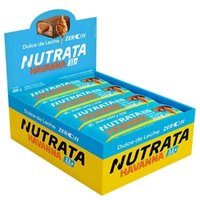Barra de Proteína Whey Grego Bar ZeroOn Dulce de Leche Havanna Caixa com 12UN de 40g Nutrata Barra de Proteína Whey Grego Bar ZeroOn Dulce de Leche Havanna Caixa com 12UN de 40g Nutrata