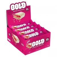 Barra de Proteína Mousse de Morango Caixa com 12UN de 60g Bold Barra de Proteína Mousse de Morango Caixa com 12UN de 60g Bold