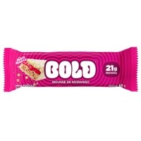 Barra de Proteína Mousse de Morango 60g Bold Barra de Proteína Mousse de Morango 60g Bold