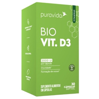 Bio Vit D3 30 Cápsulas Puravida