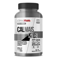 Calmais Cálcio com Vitamina K2 e D3 60 Cápsulas ClinicMais