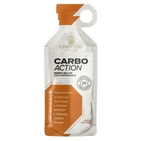 Energy Gel Carbo Action sem Cafeína Gengibre Sachê 50g Essential Nutrition