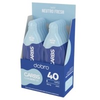 Carbs Gel Neutro Fresh Caixa com 10 Sachês de 55g Dobro Carbs Gel Neutro Fresh Caixa com 10 Sachês de 55g Dobro