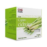 Chá de Capim Cidreira 10 Sachês 12g CháMais