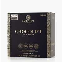 Chocolift Be Unique Cacao Box com 12 UN de 40g Essential Nutrition