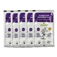 Cloreto de Magnésio P.A. Sachê Kit com 5 de 33g Meissen Cloreto de Magnésio P.A. Sachê Kit com 5 de 33g Meissen