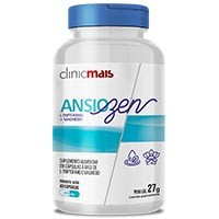 Ansiozen L-Triptofano + Magnésio 60 Cápsulas ClinicMais