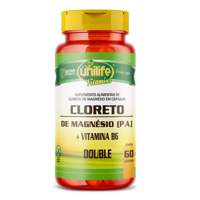 Cloreto de Magnésio P.A. + Vitamina B6 60 Cápsulas Unilife Cloreto de Magnésio P.A. + Vitamina B6 60 Cápsulas Unilife