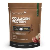 Collagen Protein Chocolate Língua de Gato 450g Puravida