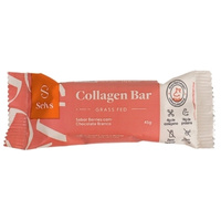 Collagen Bar Berries com Chocolate Branco 45g Selvs