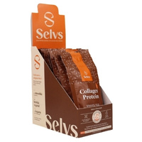 Collagen Protein Chocolate Caixa com 10 Sachês de 24g Selvs Collagen Protein Chocolate Caixa com 10 Sachês de 24g Selvs