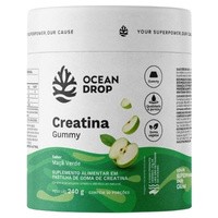 Creatina Gummy Maça Verde 30 Gomas Ocean Drop