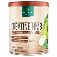 Creatine HMB Maça Verde com Hortelã 300g Nutrify