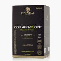 Collagen 2 Joint Limão Box com 30 Sticks de 11,7g Essential Nutrition