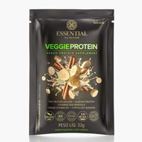 Veggie Protein Banana com Canela Sachê 33g Essential Nutrition