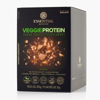 Veggie Protein Cacao Box com 13 Sachês de 35g Essential Nutrition