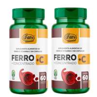 Ferro + Vitamina C Kit com 2Un de 60 Cápsulas Unilife Ferro + Vitamina C Kit com 2Un de 60 Cápsulas Unilife