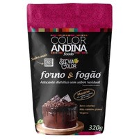 Adoçante Culinário Stévia Forno e Fogão 320g Color Andina Foods