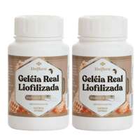 Geléia Real Liofilizada 500mg Kit com 2Un de 60 Cápsulas Uniflora