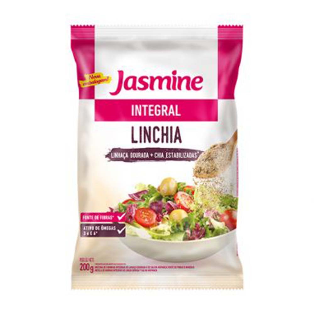 Linchia (Linhaça Dourada e Chia) 200g Jasmine :: UniNatural