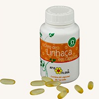 Óleo de Linhaça 1000mg 60 Cápsulas Apis Flora