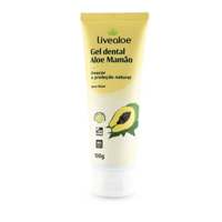 Gel Dental Natural Aloe Mamão 100g Livealoe