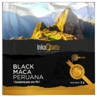 Maca Peruana Black Gelatinizada 5g Inka Qhatu Maca Peruana Black Gelatinizada 5g Inka Qhatu