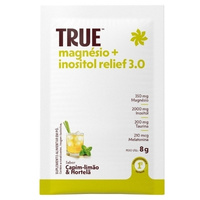 Magnésio Inositol Relief 3.0 Capim-Limão, Hortelã e Erva Doce Sachê 8g True Magnésio Inositol Relief 3.0 Capim-Limão, Hortelã e Erva Doce Sachê 8g True