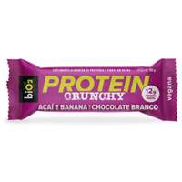 Barra de Proteína Protein Crunchy Bar Açaí com Chocolate Branco 50g biO2
