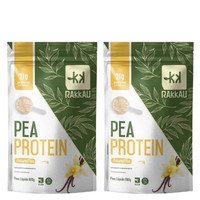 Pea Protein Baunilha Kit com 2Un de 600g Rakkau Pea Protein Baunilha Kit com 2Un de 600g Rakkau