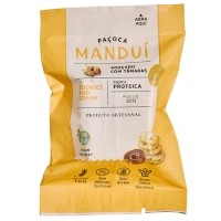Paçoca Proteica Cookies e Cream 30g Manduí