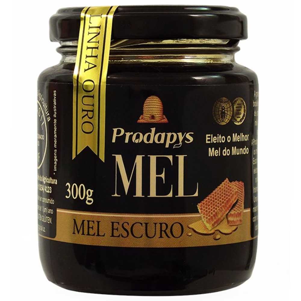 Mel Escuro Pote de Vidro 300g Prodapys :: UniNatural