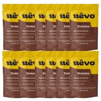 Proteína do Ovo Chocolate Caixa com 12 Sachês de 28g Uêvo Proteína do Ovo Chocolate Caixa com 12 Sachês de 28g Uêvo