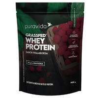 Whey Protein Grassfed Framboesa 900g Puravida