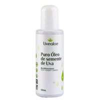 Puro Óleo de Semente de Uva 120ml Livealoe