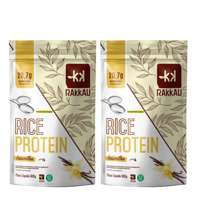 Rice Protein Baunilha Kit com 2Un de 600g Rakkau Rice Protein Baunilha Kit com 2Un de 600g Rakkau