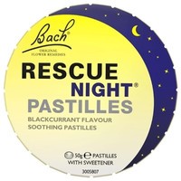 Rescue Night Pastilhas Groselha 50g Florais de Bach Rescue Night Pastilhas Groselha 50g Florais de Bach