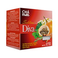 Chá Sublime Diva 10 Sachês CháMais