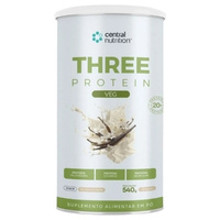 Proteína Vegetal Three Protein Veg Baunilha Cream 540g Central Nutrition