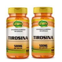 Tirosina Kit com 2Un de 60 Cápsulas Unilife Tirosina Kit com 2Un de 60 Cápsulas Unilife