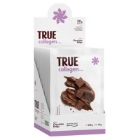 True Collagen Protein Chocolate Belga Caixa com 10 Sachês de 25g True True Collagen Protein Chocolate Belga Caixa com 10 Sachês de 25g True
