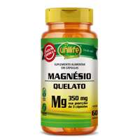 Magnésio Quelato 60 Cápsulas Unilife