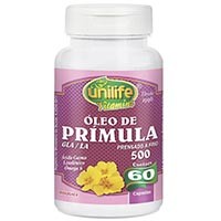 Óleo de Prímula 500mg 60 Cápsulas Unilife