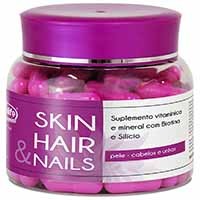 Skin Hair and Nails 700mg 90 Cápsulas Unilife