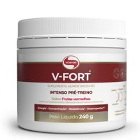 Pré-Treino V-Fort Frutas Vermelhas 240g Vitafor