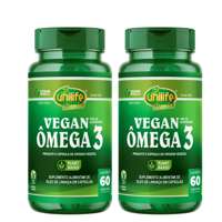 Vegan Ômega 3 Kit com 2Un de 60 Cápsulas Unilife